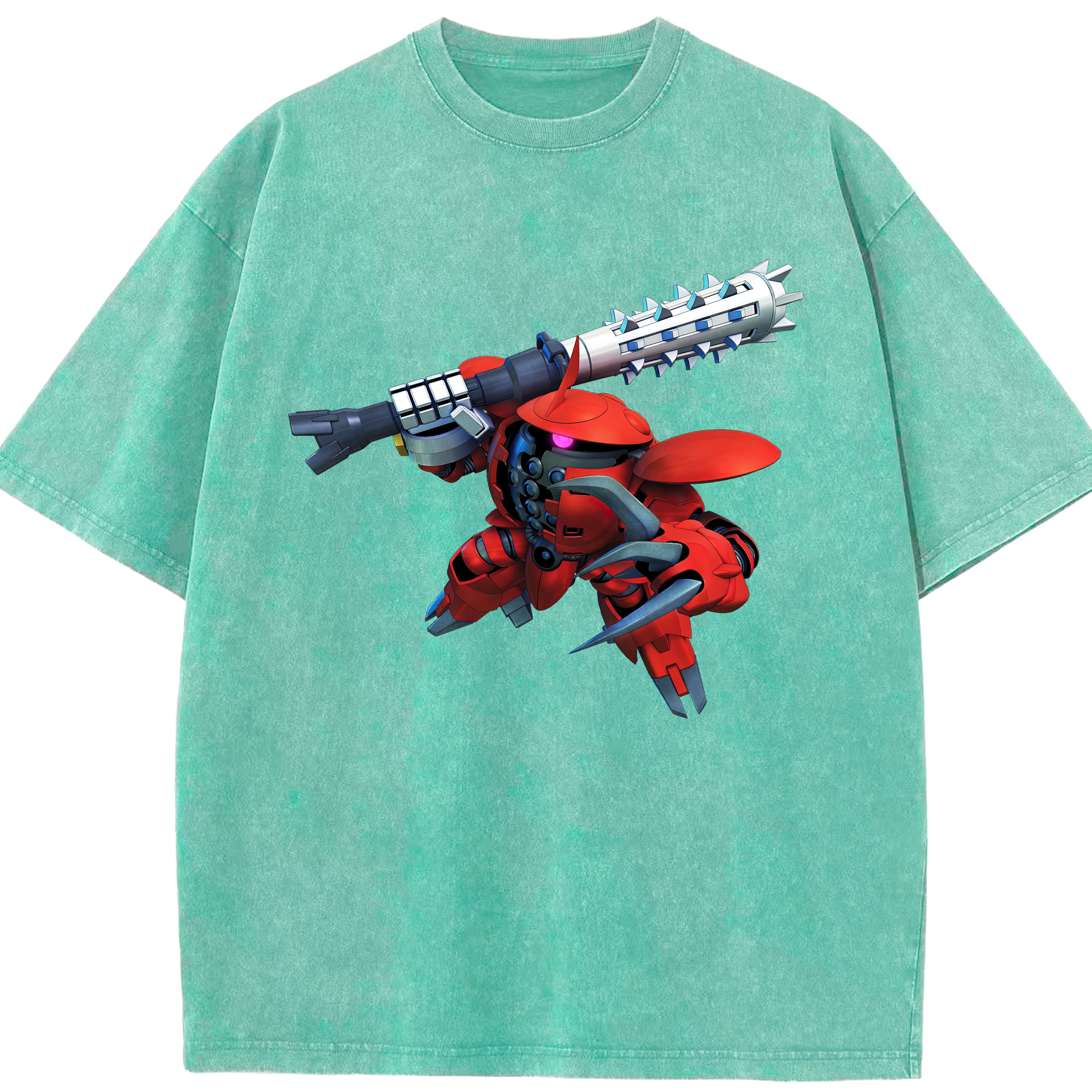 （画像用） 機動戦士ガンダム Mobile Suit Gundam 綿100% ヴィンテージ風 半袖Tシャツ（フロントプリント）